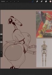 b1 battle droid from star wars by gatoradeew