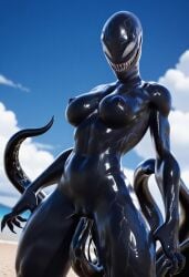 1girls ai_generated alien black_body black_skin breasts civitai claws curvy curvy_ass curvy_body curvy_female curvy_figure curvy_hips curvy_thighs female female_focus female_only kirillai marvel marvel_comics marvel_rivals monster monster_girl sharp_claws sharp_teeth she-venom solo solo_female solo_focus symbiote symbiote_suit tagme teeth tentacle tentacle tentacle_penetration tentacle_rape tentacle_sex thick thick_ass thick_hips thick_legs thick_thighs venom venom_(marvel) venom_(marvel_rivals) video_game_character video_games