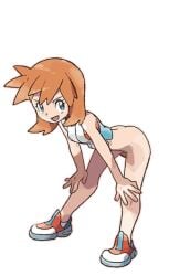 accurate_art_style edit misty_(pokemon_hgss) no no_panties pokemon pubic_hair screenshot_edit short_hair