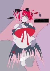 bbw chubby fat kureiji_ollie linarivt vtuber weight_gain