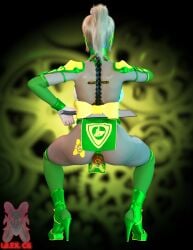 big_ass big_breasts body_modification bodysuit corruption drone dronification ibex-cg mind_break mind_control oc shotoshinobi_(ibex) transformation