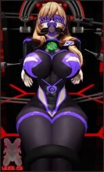:d big_ass big_breasts blowbot_(ibex) blowjob body_modification bodysuit corruption drone dronification fellatio genshin_impact ibex-cg lisa_(genshin_impact) mind_break mind_control transformation