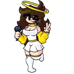 argentina ari_ariana bitch black_eyes brown_hair criminal fnf fnf_oc friday_night_funkin long_hair nahiara_aguirre