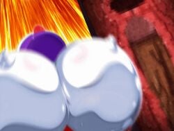 1boy 1girls ahegao ambiguous_penetration animated areolae big_breasts big_penis bouncing_breasts breasts censored_penis fast_thrusts female froslass gigantic_breasts hard_sex heldron_(artist) huge_breasts hyper hyper_breasts inside_view live2d male penis pokemon pokemon_dppt rough_sex sex sweat tagme tongue tongue_out topless