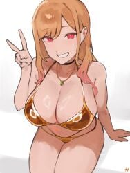 1girls arm_support bare_arms bare_belly bare_chest bare_hands bare_hips bare_legs bare_midriff bare_navel bare_shoulders bare_skin bare_thighs belly belly_button bewitching_thighs bikini bikini_bottom bikini_only bikini_top blonde_female blonde_hair blonde_hair_female breasts busty busty_female busty_girl busty_teen child_bearing_hips cleavage collarbone curvaceous curvaceous_body curvaceous_female curvaceous_figure curvaceous_hips curvaceous_teen curvy curvy_body curvy_female curvy_figure curvy_hips curvy_teen ear_piercing ear_piercings earrings elbows exposed_arms exposed_belly exposed_chest exposed_hips exposed_legs exposed_midriff exposed_navel exposed_shoulders exposed_skin exposed_thighs female female_focus female_only fertile_hips fingernails fingers fukuya_art groin halterneck high_resolution high_school_student highres hourglass_figure kitagawa_marin large_breasts lean_figure long_hair looking_at_viewer midriff narrow_waist navel necklace parted_bangs peace_sign pierced_ear pierced_ears red_eyes red_eyes_female school_girl shoulders side-tie_bikini sign simple_background sitting slender_body slender_waist slim_waist smile smiley_face smiling smiling_at_viewer solo sono_bisque_doll_wa_koi_wo_suru string_bikini swimsuit swimwear teen_girl teenage_girl teenage_nipples teenage_tits teenager thick_thighs thighs upper_body v v_sign white_background wide_hips young_female young_woman