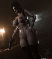 3d ada_wong ada_wong_(adriana) blender female resident_evil resident_evil_2_remake rezzio19