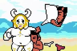 2025 2_horns animated anthro arm_hair asgore_dreemurr balls beach beard blonde_hair body_hair boss_monster_(undertale) bovid brown_body brown_fur caprine deer deltarune digital_media_(artwork) doctorhiruluk duo facial_hair fur genitals goat hair horn leg_hair male male/male male_only male_rimming_male mammal navel new_world_deer nipples nude_anthro nude_male penis pixel_(artwork) pixel_animation reindeer rimming rudolph_holiday style_emulation undertale_(series) white_body white_fur