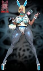 3d big_ass big_breasts big_nipples blonde_eyebrows blonde_female blonde_hair blue_eyes blue_legwear blue_lipstick blue_toenails blurry_background bob_cut body_modification bodysuit breasts breasts_bigger_than_head bunny_ears bunnysuit corruption crotchless drone dronification emma_frost emma_frost_(marvel_rivals) eyebrows eyelashes female footwear hair_behind_ear high_heels hips huge_breasts ibex-cg knees legs_apart legwear leotard light-skinned_female light_skin looking_up maid maid_headdress marvel marvel_cinematic_universe marvel_comics marvel_rivals mature mature_female medium_hair milf mind_break mind_control mymaid_(ibex) nipples open_mouth platform_heels shaved shaved_pussy shiny_lips small_waist standing thick_lips thin_waist tight_clothing toenails tongue tongue_out transformation white_footwear white_high_heels white_platform_heels wide_hips