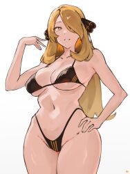 cynthia (pokemon) from pokemon by fukuya art