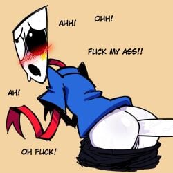 anal anal_insertion anal_juice anal_sex anon blush drool drooling edit edited freaky gangle_(the_amazing_digital_circus) manager manager_gangle maxoke_(artist) moaning pussy ribbon ribbons screenshot screenshot_edit sweat sweatdrop sweating tagme the_amazing_digital_circus vagina