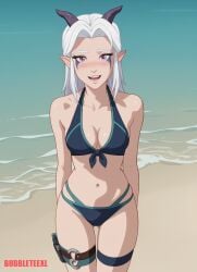 ai_assisted ai_generated cartoon rayla_(the_dragon_prince) the_dragon_prince