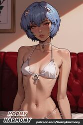 1girls 2026 ai_generated ayanami_rei beautiful begging blue_hair chocker female fists girl hair_between_eyes hips horny hornyharmony looking_at_viewer medium_shot neon_genesis_evangelion obedience petite_female red_eyes rei_ayanami seductive seductive_pose short_hair small_breasts white_nightie