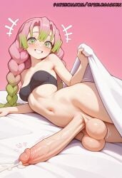 2025 afterimage ai ai_assisted ai_generated anime artist_name bare_shoulders bed_sheet big_penis blush braid breast breasts breasts breasts bust chest clenched_teeth cock cum cybelegarden demon_slayer dick ejaculation erection female foreskin futanari gradient_hair green_eyes green_hair hi_res high_quality high_resolution highres huge_cock kanroji_mitsuri kimetsu_no_yaiba large_penis large_testicles long_hair lying mole mole_under_eye multicolored_hair navel on_side open_mouth patreon patreon_username penis phimosis pink_background pink_hair precum sheet_grab smile solo stable_diffusion testicles twitching_penis uncensored veins veiny_penis watermark