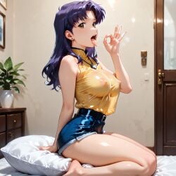 misato katsuragi from neon genesis evangelion