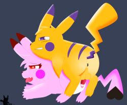 absurd_res all_fours backview cum cum_in_pussy cum_inside doggy_style from_behind_position hi_res lightningchu lucaschu lucychu nintendo orgasm penis pikachu pokémon_(species) pokemon pussy sex teeth vaginal_penetration video_games