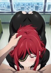 ai_generated ass big_ass blush breasts cleavage collarbone curvy cute female highres hips huge_ass hwa_ryun large_ass large_breasts legs nose_blush self_upload sexy slim_waist solo solo_focus thick_ass thick_thighs tower_of_god trezuya waist wide_hips