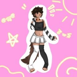 femboy furry gay stockings thighhighs thighs