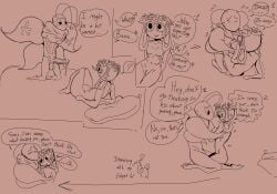 bassie_(dandy's_world) crying dandy's_world erect_penis flyte_(dandy's_world) naked non-human penis roblox straight