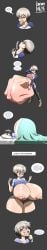 ass_expansion blush breast_expansion breast_growth breasts breasts_bigger_than_head breasts_bigger_than_torso bursting_breasts dialogue drool english_text erect_nipples expansion female female_pred gigantic_ass gigantic_breasts gigantic_butt gigantic_nipples gigantic_thighs growth growth_drive huge_areolae huge_nipples hyper hyper_ass hyper_breasts hyper_butt hyper_genitalia hyper_thighs knownmusk large_breasts multiple_prey naughty_face open_mouth sequence skin_fang smile struggling_prey swallowing text thick_nipples thick_thighs thigh_expansion uzaki-chan_wa_asobitai! uzaki_hana vore vore_belly wardrobe_malfunction wide_hips