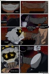 1boy 1femboy 2futas anal anal_sex ass balls ballsack cock comic cyn_(murder_drones) dialogue dick el_godoned78_xd female futa_on_male futanari huge_ass huge_cock intersex looking_at_viewer male male_sucking_futa masturbation murder_drones n_(murder_drones) oral oral_penetration oral_sex panels penis robot robot_girl robot_humanoid sex uzi_(murder_drones) vein veins veiny veiny_penis