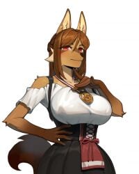 big_breasts breasts cleavage female furry healingpit huge_breasts janjin192 tagme thick_thighs video wide_hips