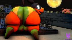 alter_ego animated ass axel_the_tepig bacon bacon_butt_(tepigfan101) balls being_watched big_butt bouncing_butt clothing creampuff_(tepigfan101) domestic_pig feral food footwear generation_1_pokemon generation_5_pokemon genitals jigglypuff looking_at_another male male_focus mammal mask meat nintendo organs pokemon pokemon_(species) public public_exposure qualske98 socks solo stalking stomach suid suine superhero supervillain sus_(pig) tepig twerking