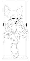 2016 anthro areola bat big_breasts breasts erect_nipples female fingering grope huge_breasts lactation mammal milk nipples ravnic rouge_the_bat sonic_(series)