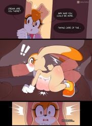cream the rabbit from sonic (series) by notkadraw