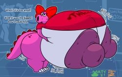 birdo from mario (series) by mattthetooncat