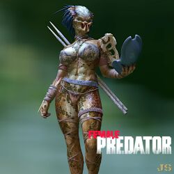 female yautja from predator (franchise) by jonysambel