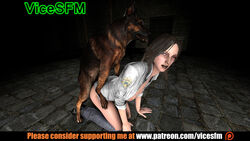 3d beast breasts canine doggy evilwithin female juli juli_kidman the_evil_within vicesfm zoophilia