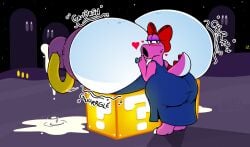 birdo from mario (series) by mattthetooncat