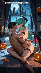 morrigan aensland from darkstalkers by skypassion