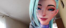 1boy 1girls 3d 3d_animation anal anal_sex animated anus asshole asshole_lick big_penis blue_eyes blue_hair bottomless doggy_style female female_focus female_penetrated fingering_partner fingering_pussy fucked_from_behind functionally_nude_female glory_to_god idol k/da_all_out_seraphine k/da_series league_of_legends licking licking_anus licking_ass lube lube_bottle male/female male_penetrating_female no_sound nude nude_female penetration penis penis_in_ass penis_out ponytail pussy pussy_fingering seraphine_(league_of_legends) sex sex_from_behind shorter_than_30_seconds tagme teasing vagina video