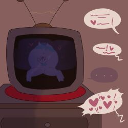 cl0ckability deltarune digital_media_(artwork) female fingering_self goat masturbation milf off_screen_text pussy reflection sequence tenna_(deltarune) toriel tv undertale vaginal_masturbation voyeur