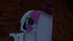 3d femboy looking_at_penis pink_hair ralsei_(cryptiacurves) round_glasses shy_gal shygal_(cryptiacurves) submissive_male tagme vrchat white_clothing
