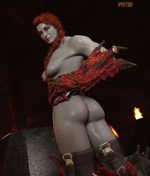 lady hellbender from guardians of the galaxy by vyet3d