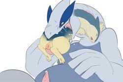 anus ass balls cum duo erection ladynoface96 legendary_pokemon lugia male nintendo oral_vore penis pokemon pokemon_(species) precum simple_background size_difference tapering_penis typhlosion video_games vore white_background yaoi