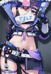 silver wolf (honkai: star rail) from honkai: star rail by raaicave