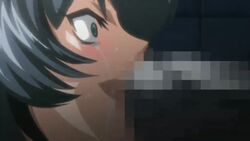 1boy 1girls all_the_way_to_the_base animated balls_deep bangs blush censored constricted_pupils crying crying_with_eyes_open deepthroat face_fucking face_rape facefuck fellatio female forced forced_oral green_eyes huge_cock igawa_asagi irrumatio loop mosaic_censoring murakami_teruaki no_gag_reflex oral ou_chan_(taimanin_asagi) petite rape slim taimanin_(series) taimanin_asagi tears throat_abuse throat_fuck throat_pounding wide_eyed