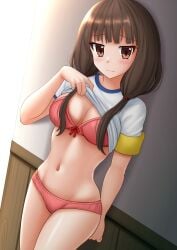 1girls 2d 2d_(artwork) 2d_artwork arm_behind_back armband bare_arms bare_belly bare_hands bare_hips bare_legs bare_midriff bare_navel bare_skin bare_thighs belly belly_button blush blush_face blushing_at_viewer blushing_female blushing_lines bra breasts brown-eyed_female brown-haired_female brown_eyebrows brown_eyes brown_hair busty busty_female busty_girl busty_teen cleavage clothing collarbone curvaceous curvaceous_body curvaceous_female curvaceous_figure curvaceous_hips curvaceous_teen curvy curvy_body curvy_female curvy_figure curvy_hips curvy_teen digital digital_art digital_drawing digital_drawing_(artwork) digital_media digital_media_(artwork) elbows embarrassed embarrassed_exposed_female embarrassed_expression embarrassed_female embarrassed_nude_female embarrassed_underwear_female exposed_arms exposed_belly exposed_hips exposed_legs exposed_midriff exposed_navel exposed_skin exposed_thighs exposing exposing_breasts exposing_chest exposing_self eyebrows_visible_through_hair female female_focus female_only fingers flustered flustered_female groin hand_behind_back head_tilt high_resolution high_school_student highres hourglass_figure iino_miko indoor indoor_nudity indoors inguinal_crease inguinal_ligament kaguya-sama_wa_kokurasetai_~tensai-tachi_no_renai_zunousen~ kazenokaze large_breasts lean_figure legs_closed legs_together linea_alba long_hair looking_at_viewer matching_underwear midriff narrow_waist navel panties pink_bra pink_panties pink_underwear presenting_breasts ribbon_bra school school_girl shoulders showing_breasts showing_chest skindentation slender_body slender_waist slim_waist solo standing stomach teen_girl teenage_girl teenage_tits teenager thick_thighs thighs thighs_together tilted_head twintails twintails_(hairstyle) underwear upper_body wide_hips young_female young_woman