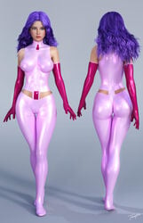 1girls 3d abs alternate_costume ass back_view betsy_braddock blue_eyes bodysuit breasts cameltoe elizabeth_braddock erect_nipples erect_nipples_under_clothes eyeshadow female female_only from_behind front_view gloves homo_superior latex long_hair makeup marvel marvel_comics mascara mutant nipple_bulge nipples pants pink_bodysuit pink_lips pink_pants pink_topwear pinup psylocke purple_gloves purple_hair pussy signature solo spandex straight_hair superheroine telepath text tiangtam topwear vulva x-men