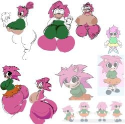 amy rose from sega by scarmentor