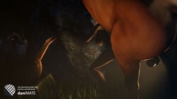 3d danimate equine fantasy feral forest horse mammal penis source_filmmaker tree zoophilia