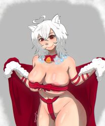 felinor (deepwoken) from christmas by genuinelyfin