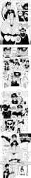 ass chubby chubby_female comic demon devil_horns devil_tail dialogue female greatoneboyle horns revealing_clothes skimpy tail thick_ass thick_thighs
