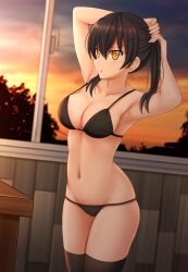 1girls 2d 2d_(artwork) 2d_artwork :t afternoon almost_naked almost_nude alternate_version_at_source alternate_version_available arm_above_head arm_up armpit armpit_crease armpit_peek armpits arms_above_head arms_up bare_armpits bare_arms bare_belly bare_chest bare_hands bare_hips bare_midriff bare_navel bare_shoulders bare_skin bare_thighs belly belly_button big_breasts bikini bikini_bottom bikini_top black-haired_female black_bikini black_bikini_bottom black_bikini_top black_hair black_legwear black_stockings black_swimsuit black_swimwear black_thigh_highs black_thighhighs blue_sky blurred_background blurry_background breasts busty busty_female busty_girl busty_teen cleavage clouds collarbone curvaceous curvaceous_body curvaceous_female curvaceous_figure curvaceous_hips curvy curvy_body curvy_female curvy_figure curvy_hips day daylight daytime digital digital_art digital_drawing digital_drawing_(artwork) digital_media digital_media_(artwork) elbows en'en_no_shouboutai enen_no_shouboutai exposed_armpits exposed_arms exposed_belly exposed_chest exposed_hips exposed_midriff exposed_navel exposed_shoulders exposed_skin exposed_thighs female female_focus female_only fingernails fingers fire_force groin hair_between_eyes hairless_armpits halterneck hand_above_head hand_up hands_above_head hands_up high_resolution highres hourglass_figure inguinal_crease inguinal_ligament kazenokaze kotatsu_tamaki large_boobs large_breasts lean_figure legs_closed legs_together legwear linea_alba long_hair looking_at_viewer midriff more_at_source mostly_nude naked naked_female naked_woman narrow_waist navel nearly_nude nude nude_female nudity orange-eyed_female orange_eyes outdoor outdoor_nudity outdoors outside pout pouting pouting_lips pouty_lips practically_nude pussy shaved_armpits shoulders skindentation sky slender_body slender_waist slim_waist solo standing stockings stomach string_bikini sunset swimsuit swimwear teen_girl teenage_girl teenage_tits teenager thick_thighs thigh_highs thighhighs thighs thighs_together twintails twintails_(hairstyle) tying_hair upper_body white_pupils wide_hips young_female young_woman