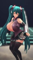 1girls 3d 3d_animation big_ass big_breasts clothed dancing hatsune_miku huge_breasts longer_than_30_seconds maroshoo music music_video nonsexual tagme vertical_video video