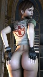 rebecca chambers from resident evil by skeletron27
