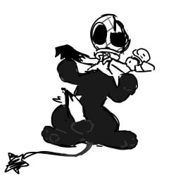 3_fingers 3_toes anthro balls big_claws black_tie_(suit) blunt_force_trauma blushcrunch_studio bodily_fluids bottomless bow_tie centaur chest_tuft claws clothed clothing cum dandy's_world dead_eyes deedeeee deethedr0p_(artist) dent dialated_pupils disembodied_hand electronics equid equid_taur erection european_mythology feet felid feral fingers fist focusing for_a_head fur genital_fluids genitals greek_mythology hi_res humanoid_taur ichor knot knotted_penis lazy_eye leaking_cum lion male male/male mammal mammal_taur microphone microphone_(object_oppose) monochrome mythology object_head object_oppose object_show object_shows osc pantherine paws penis raised_fist raised_hand roblox solo sticky suit tail tail_tuft taoism_(object_oppose) taur toes toon_(dandy's_world) tuft twisted_(dandy's_world) undead zombie